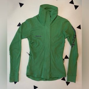 Bench zippered sweater with ruching